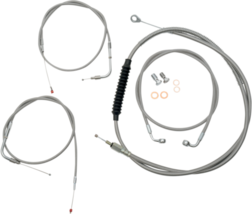 Cable/Brake Line Kit 12-14in. Ape Hangers Stainless Steel LA-8210KT-13 - £325.73 GBP