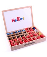 Montessori Magnetic Letters And Numbers | Cursive Alphabet Set With Uppe... - £53.78 GBP