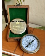 Antique Brass 3 Inch Compass |Go Confidently in The Direction of Your Dr... - $82.65 CAD