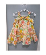 Rachel Zoe Baby Dress Set 18M Floral Pineapple 2pc Dress Bloomers Summer... - $353.40 MXN