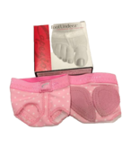 Capezio Lyrical Dance Foot Undeez Undies, Pink Polka Dot H07s, Size Xxl,... - $234.54 MXN