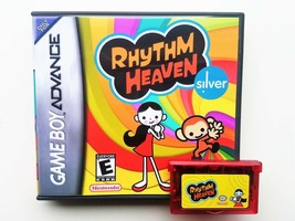 Rhythm Heaven Silver + Case (aka Tengoku) English Translated GBA Gameboy Advance - £18.78 GBP