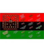 Afro American Mabry Flag - 3x5 Ft - £15.66 GBP