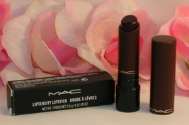 New MAC Liptensity Lipstick Rouge A Leveres Burnt Violet .12 oz / 3.6g L... - $16.99