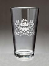 Mitchell Irish Coat of Arms Pint Glasses (Sand Etched) - £53.51 GBP