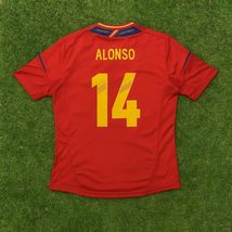 Soccer Jersey Blockcore Spain 2012 Home Short Sleeve Shirt Name Set ALON... - $39.99
