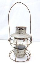 Vintage Handlan St. Louis L&amp;N Railroad Clear Cast Globe Lantern - £86.73 GBP