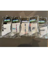 Yonex 2020 Sports Socks Women Badminton Tennis Sports Crew Socks 5pcs 20... - £17.62 GBP