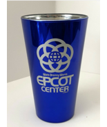 Walt Disney World Epcot Center Logo Beautiful Blue Tumbler NEW - £31.39 GBP