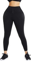 Womens Tummy Control Workout Leggings Compression High Waisted Yoga Pant(Size:L) - £13.63 GBP