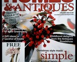 Homes &amp; Antiques Magazine January 2002 mbox1530 Christmas Style Made Simple - $6.23