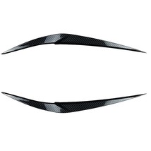 1Pair  Front Headlights Eyebrow Eyelids Trim Cover For  X1 F48 2015+  St... - £68.33 GBP