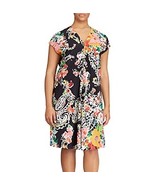 Lauren Ralph Lauren Floral Print Cap Sleeve Dress NEW Womens Plus Size 14W - $89.00