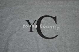 Vintage 90s YOUNG COUNTRY YC (Calvin Klein Style CK) Music Shirt M Made ... - £3.92 GBP