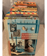 Golden Book Encyclopedia 16 Book Set-Vintage 1960 Third Printing-Spines ... - £34.07 GBP