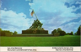 Iwo Jima US Marines Corps Memorial Arlington VA Postcard PC475 - £3.72 GBP