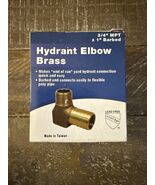 Water Source HE7501NL 3/4&quot; MPT x 1&quot; Barbed Hydrant Elbow - $19.27 CAD