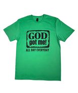 Unisex Cotton God Got Me Design T-Shirt (US, Alpha, Medium, Regular, Reg... - $19.89