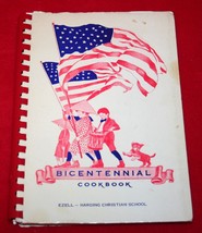 Vintage Ezell Harding Christian School 1976 Bicentennial Cookbook Nashville Tn - £19.54 GBP