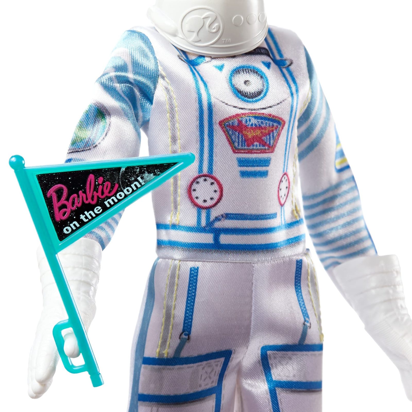 Barbie Space Discovery Astronaut Doll, Blonde, in Spacesuit with Helmet, Gloves, Item image 13