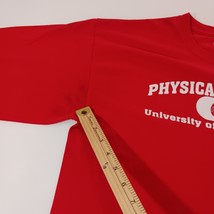 Gildan UNIVERSITY OF SOUTH ALABAMA Men's Red Long SleevePullover Shirt Chest 44 image 4