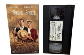 For Richer Or Poorer VHS VCR Video Tape Movie Kirstie Alley Tim Allen - £8.09 GBP