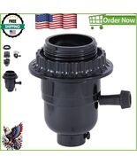 Medium Base Phenolic Socket with Threaded Cap and Shade Ring for Modern ... - $368.14 MXN