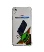 Soft Clear Phone Case For iPhone XR Mandalorian Angry Baby Yoda Grogu St... - $6.92