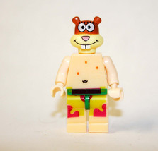 Building Block Sandy Cheeks SpongeBob SquarePants cartoon Minifigure Custom Toys - £4.70 GBP