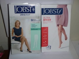 Jobst Ultra Sheer Womens Compression Socks Waist or Knee Choose Size - $17.99+