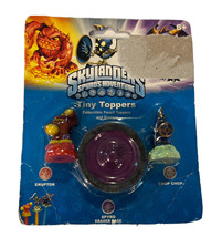 Skylanders Tiny Toppers Eruptor and Chop Chop - RARE - £31.08 GBP