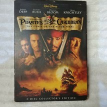 Pirates of the Caribbean: The Curse of the Black Pearl (DVD, 2003, 2-Disc Set) - £1.61 GBP