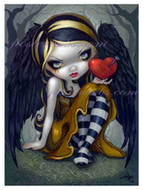 Jasmine Becket-Griffiths &quot;HEART OF NAILS&quot; 13 x 10 inch Fine Art Giclee Print - £11.76 GBP