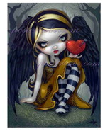 Jasmine Becket-Griffiths &quot;HEART OF NAILS&quot; 13 x 10 inch Fine Art Giclee P... - £11.84 GBP