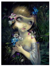 Jasmine Becket-Griffith &quot;PORTRAIT OF OPHELIA&quot;  Fine Art Giclee 13 x 10 in. Print - £12.02 GBP