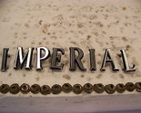 1971 CHRYSLER IMPERIAL QUARTER PANEL EMBLEMS #3568522 + - £63.80 GBP