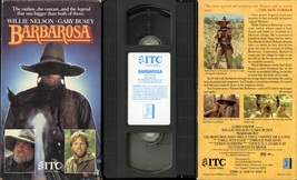 Barbarosa Vhs Willie Nelson Gary Busey Itc Video Tested - £7.95 GBP