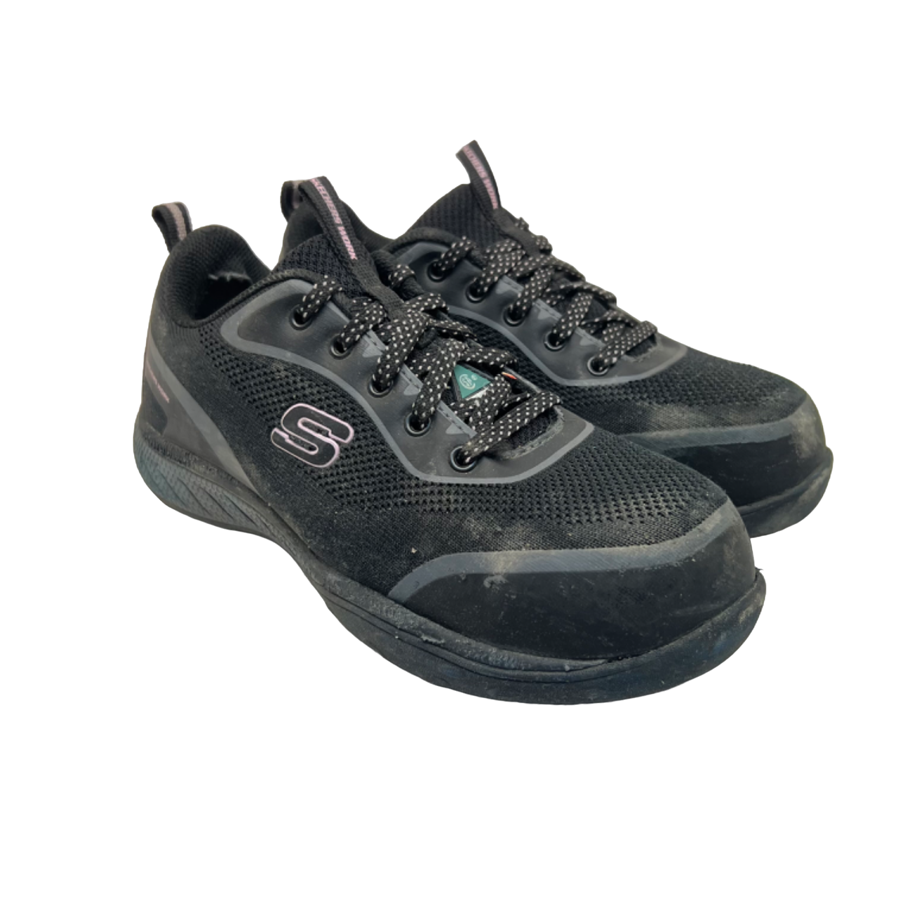 Primary image for Skechers Women's Steel Toe Steel Plate 99996550 Athletic Safety Shoes Black 7.5M