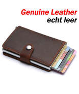 RFID Blocking Men Wallet ID Card Holder - $14.99