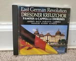 Rivoluzione della Germania Est: Dresdner Kreuzchor A-Cappella (CD; Germa... - $9.49