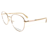 Banana Republic Eyeglasses Frames ZINA 84A Pink Gold Round Full Rim 50-1... - $51.22