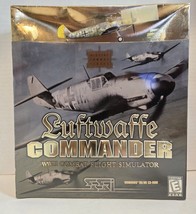 New Big Box Pc Game Luftwaffe Commander: Wwii Combat Flight Simulator Airplane - £13.79 GBP