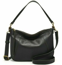 Fossil Skylar Crossbody Shoulder Bag Black Leather SHB2656001 NWT $180 Retail FS - £79.12 GBP