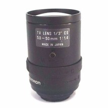 TAMRON HIGH RESOLUTION TV LENS 1/3&quot; CS, 5.0-50MM, 1:1.4, 902196 - £52.71 GBP