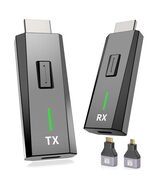 2026 Upgraded Wireless HDMI Transmitter and Receiver 328FT/100M, 4k Deco... - $69.99