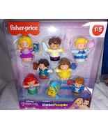 Fisher Price Disney Princess Little People Set 8 Pack New - £15.42 GBP