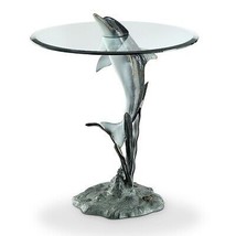 SPI Surfacing Dolphin End Table - £408.19 GBP