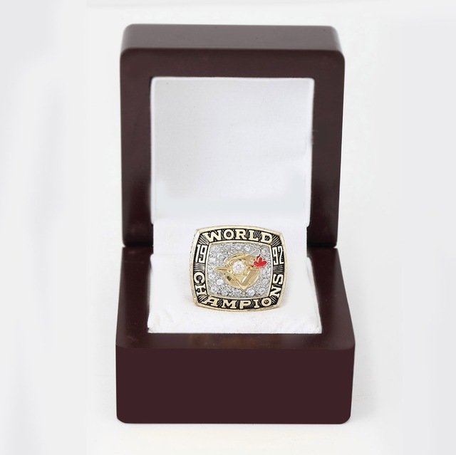 MLB 1992 TORONTO BLUE JAYS WORLD SERIES CHAMPIONSHIP RING for Men&#39;s Fash - $57.32