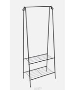 Organize It All Garment Rack with 2 Tier Shelving, 23.7&quot; x 14.09&quot; x 59.0... - $26.59