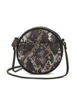No Boundaries Ladies Mini Circle Crossbody Bag Purse Metallic Snake NEW - €12,63 EUR